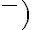 ^-)
