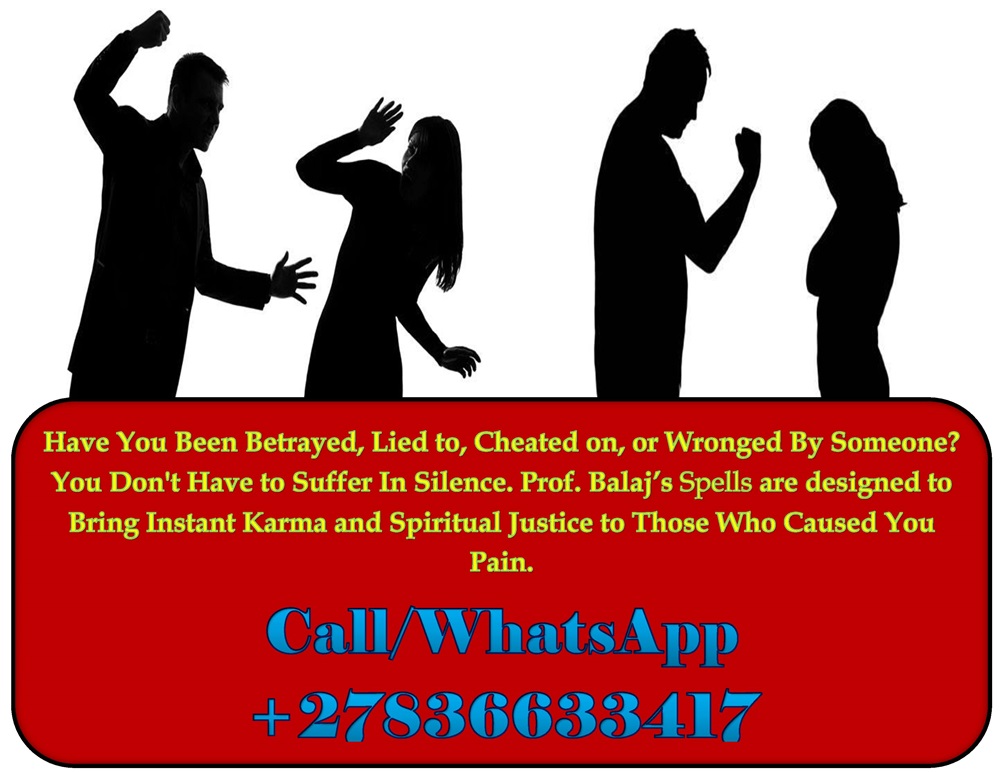 Trusted Revenge Spell Caster in the USA Ready to Help You Fight Back Spiritually—No More Silence +27836633417